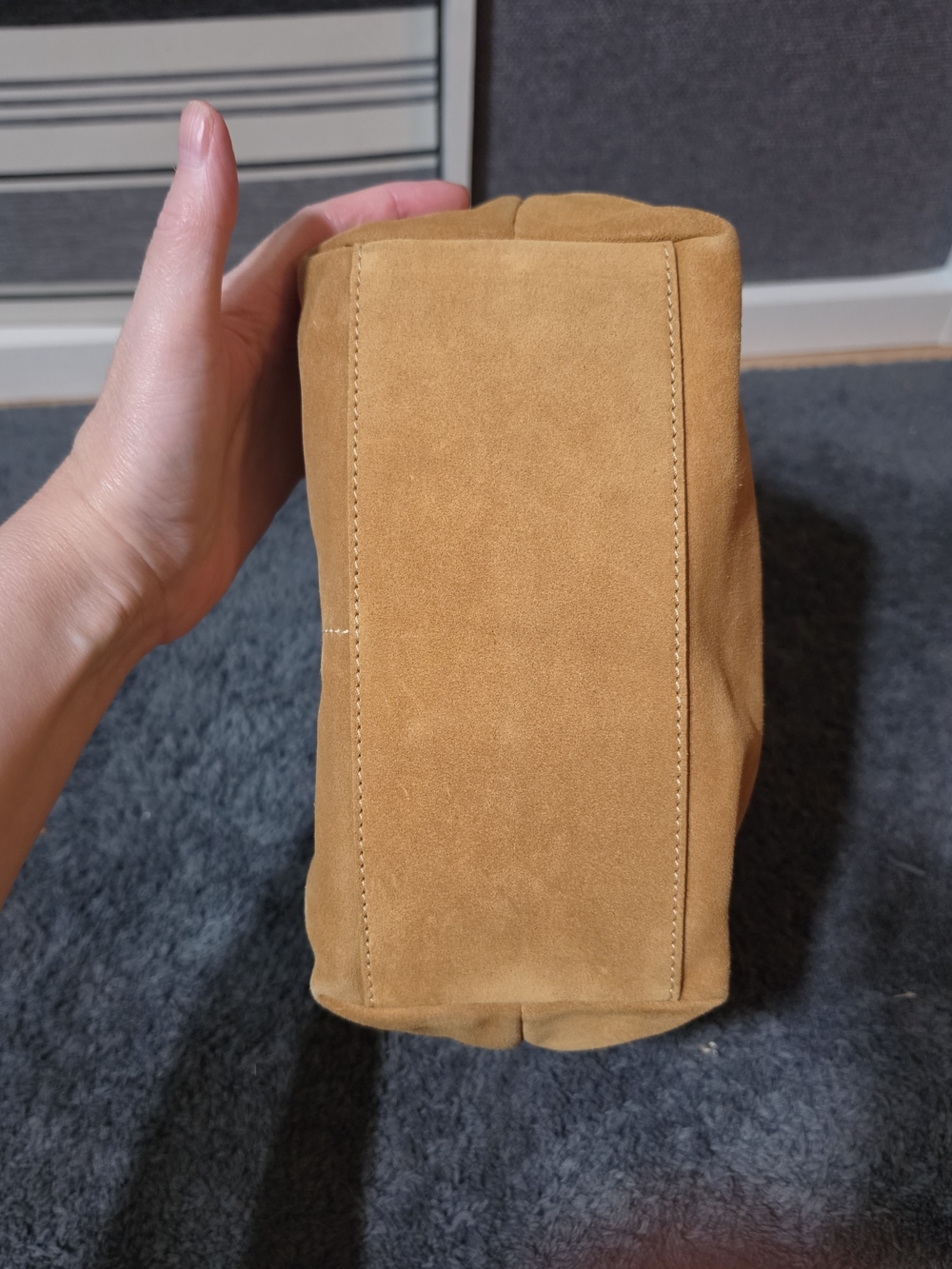 Dooney & Bourke Suede Hobo Bag - Picture 13 of 15